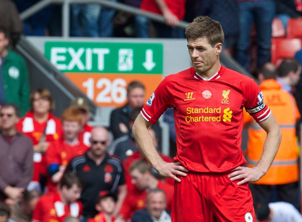 Steven Gerrard Liverpool 2014